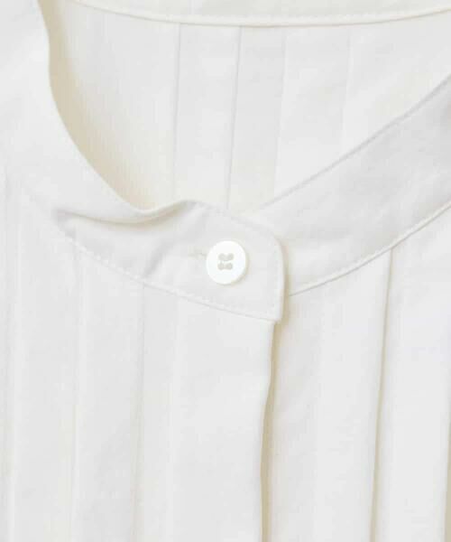 HIROKO BIS GRANDE / ヒロコビス グランデ シャツ・ブラウス | 【大きいサイズ】ピンタックコンシャスブラウス /洗濯機で洗える | 詳細3