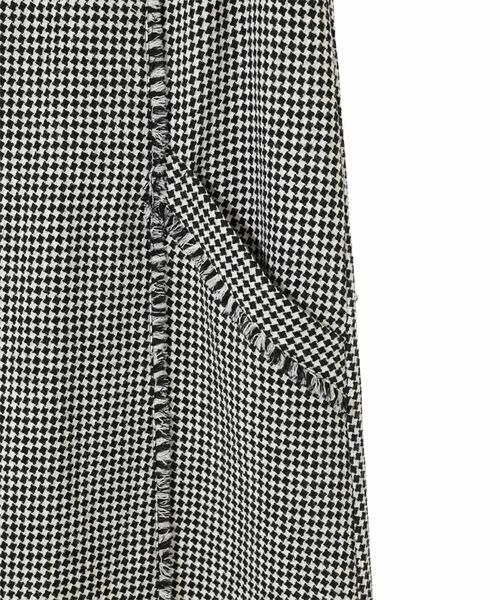 HIROKO BIS GRANDE / ヒロコビス グランデ ロング・マキシ丈スカート | 【大きいサイズ】千鳥チェックツイードジャンパースカート | 詳細14