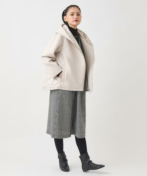 HIROKO BIS GRANDE / ヒロコビス グランデ ロング・マキシ丈スカート | 【大きいサイズ】千鳥チェックツイードジャンパースカート | 詳細9