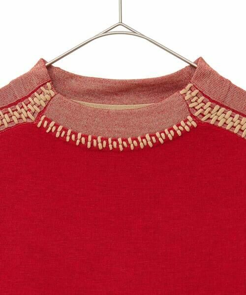 HIROKO BIS GRANDE / ヒロコビス グランデ ニット・セーター | 【大きいサイズ】プレーティング刺繍ニットプルオーバー | 詳細10