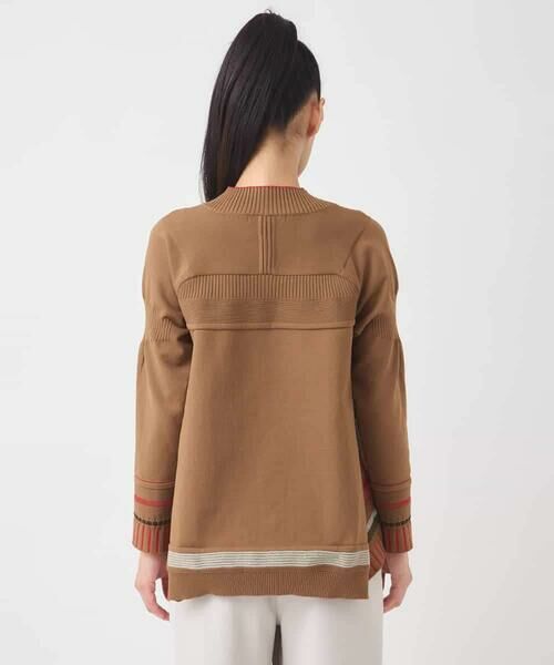 HIROKO BIS GRANDE / ヒロコビス グランデ ニット・セーター | 【大きいサイズ】MIXボータージャカ ードニット | 詳細8