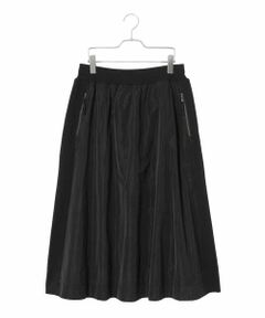 HIROKO BIS GRANDE / ヒロコビス グランデ ロング・マキシ丈スカート | 【大きいサイズ】異素材ジョイントニットスカート