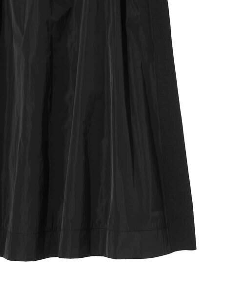 HIROKO BIS GRANDE / ヒロコビス グランデ ロング・マキシ丈スカート | 【大きいサイズ】異素材ジョイントニットスカート | 詳細4