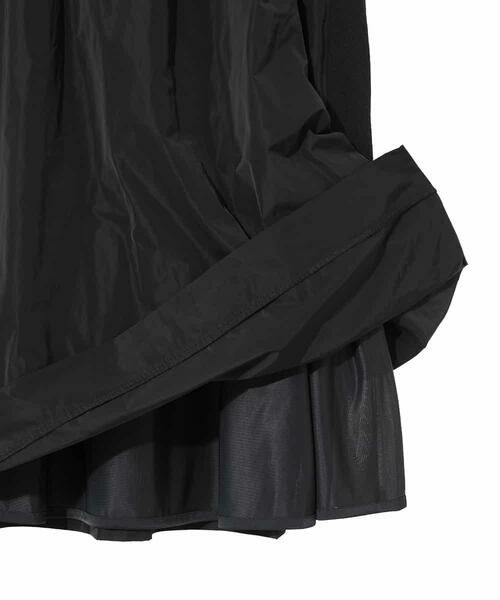 HIROKO BIS GRANDE / ヒロコビス グランデ ロング・マキシ丈スカート | 【大きいサイズ】異素材ジョイントニットスカート | 詳細5