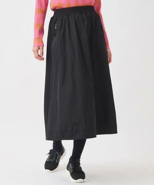 HIROKO BIS GRANDE / ヒロコビス グランデ ロング・マキシ丈スカート | 【大きいサイズ】異素材ジョイントニットスカート | 詳細6