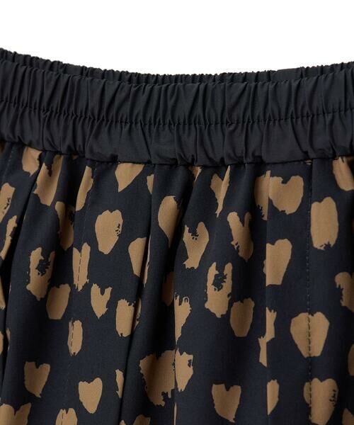 HIROKO BIS GRANDE / ヒロコビス グランデ ロング・マキシ丈スカート | 【大きいサイズ】ドットプリントフレアスカート /洗える | 詳細3