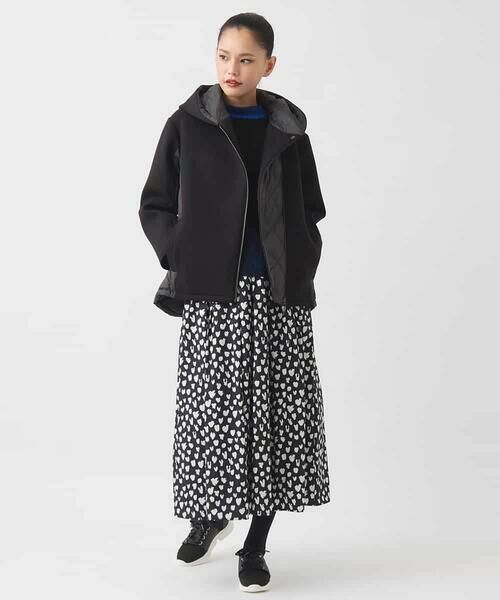 HIROKO BIS GRANDE / ヒロコビス グランデ ロング・マキシ丈スカート | 【大きいサイズ】ドットプリントフレアスカート /洗える | 詳細14