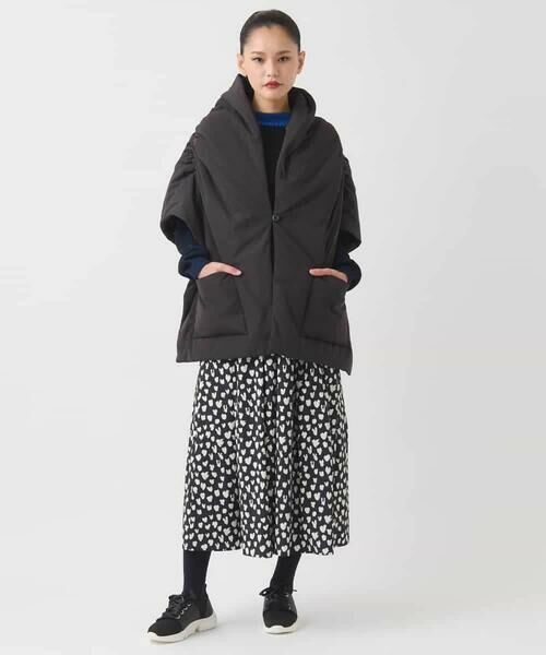 HIROKO BIS GRANDE / ヒロコビス グランデ ロング・マキシ丈スカート | 【大きいサイズ】ドットプリントフレアスカート /洗える | 詳細17