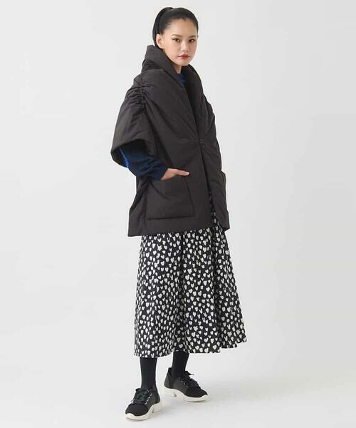 HIROKO BIS GRANDE / ヒロコビス グランデ ロング・マキシ丈スカート | 【大きいサイズ】ドットプリントフレアスカート /洗える | 詳細18