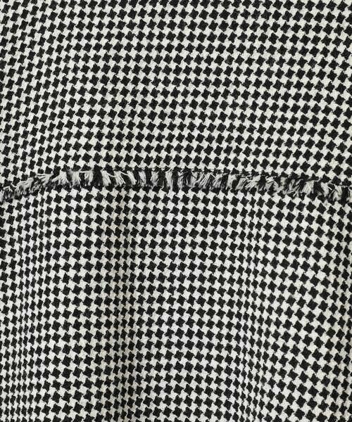 HIROKO BIS GRANDE / ヒロコビス グランデ ノーカラージャケット | 【大きいサイズ】千鳥チェックツイードジャケット | 詳細14