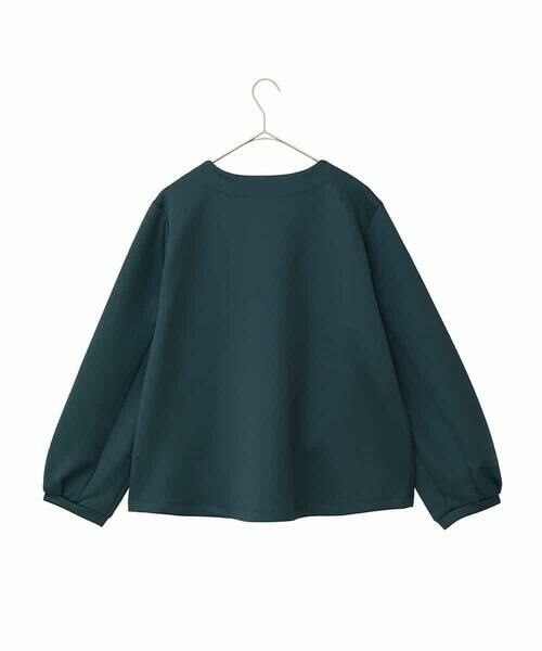 HIROKO BIS GRANDE / ヒロコビス グランデ カーディガン・ボレロ | 【大きいサイズ】ビジューエンブロイダリーカーディガン /洗える | 詳細1