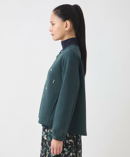 HIROKO BIS GRANDE / ヒロコビス グランデ カーディガン・ボレロ | 【大きいサイズ】ビジューエンブロイダリーカーディガン /洗える | 詳細8