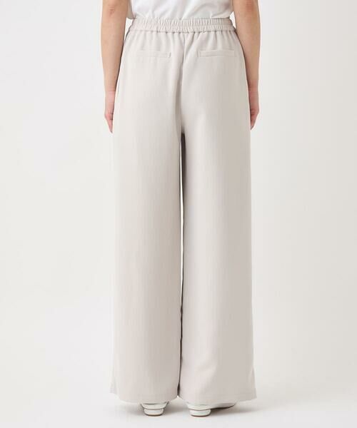 HIROKO BIS GRANDE / ヒロコビス グランデ その他パンツ | 【大きいサイズ】ソフトダブルクロスセミワイドパンツ /洗濯機で洗える | 詳細10