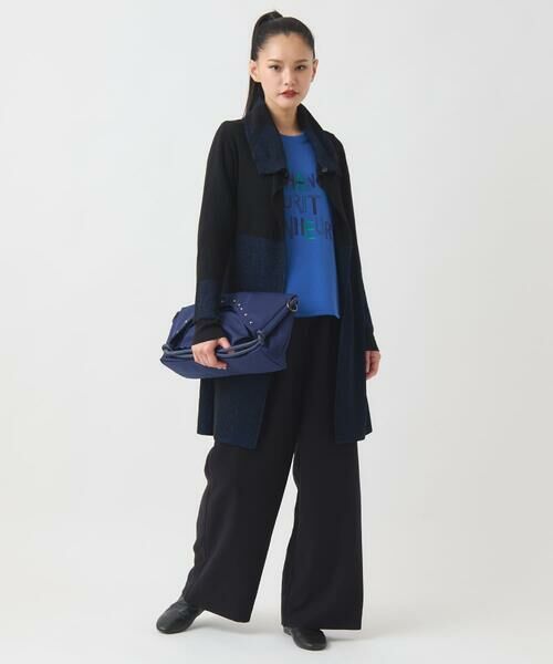 HIROKO BIS GRANDE / ヒロコビス グランデ その他パンツ | 【大きいサイズ】ソフトダブルクロスセミワイドパンツ /洗濯機で洗える | 詳細14