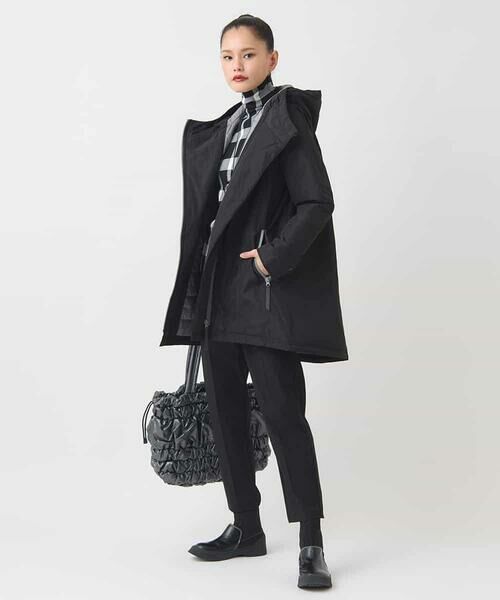 HIROKO BIS GRANDE / ヒロコビス グランデ ショート・ハーフ・半端丈パンツ | 【大きいサイズ】センタープレステーパードパンツ /洗える | 詳細13