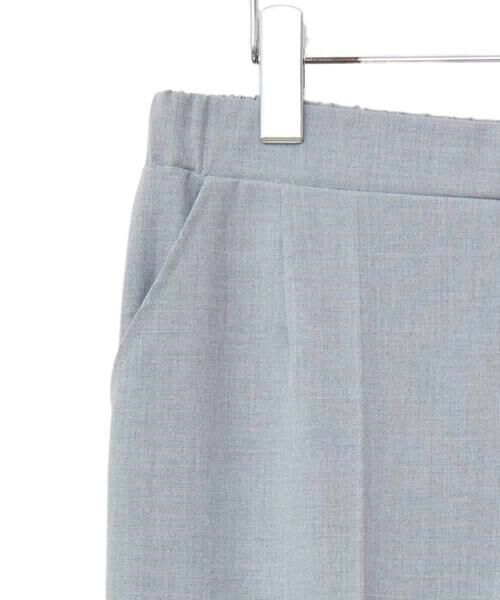 HIROKO BIS GRANDE / ヒロコビス グランデ ショート・ハーフ・半端丈パンツ | 【大きいサイズ】センタープレステーパードパンツ /洗える | 詳細2