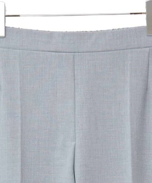 HIROKO BIS GRANDE / ヒロコビス グランデ ショート・ハーフ・半端丈パンツ | 【大きいサイズ】センタープレステーパードパンツ /洗える | 詳細3