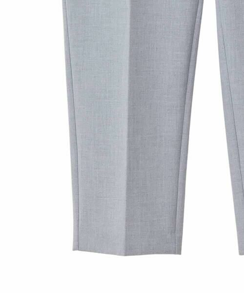 HIROKO BIS GRANDE / ヒロコビス グランデ ショート・ハーフ・半端丈パンツ | 【大きいサイズ】センタープレステーパードパンツ /洗える | 詳細4