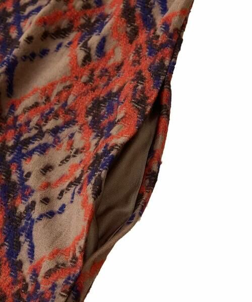 HIROKO BIS GRANDE / ヒロコビス グランデ ロング・マキシ丈ワンピース | 【大きいサイズ】チェックパイルジャカードワンピース | 詳細4