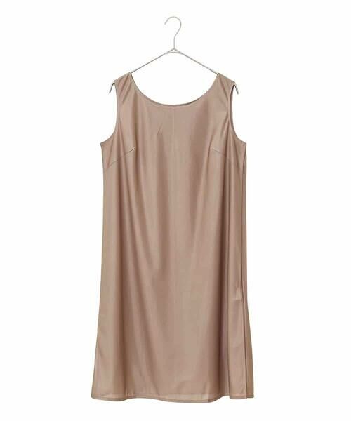 HIROKO BIS GRANDE / ヒロコビス グランデ ロング・マキシ丈ワンピース | 【大きいサイズ】チェックパイルジャカードワンピース | 詳細7