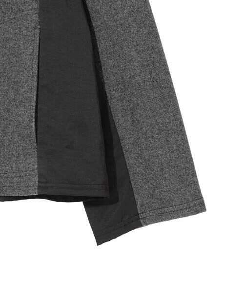 HIROKO BIS GRANDE / ヒロコビス グランデ ノーカラージャケット | 【大きいサイズ】異素材ノーカラージャケット /洗える | 詳細4