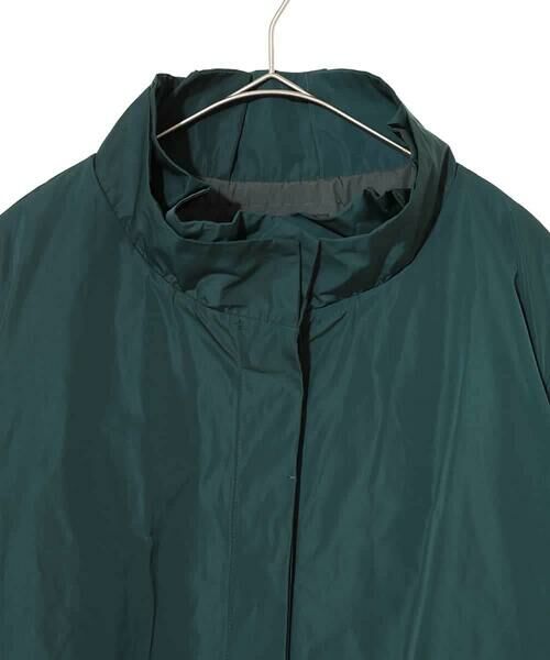 HIROKO BIS GRANDE / ヒロコビス グランデ ダウンジャケット・ベスト | 【大きいサイズ】メモリータフタフリルカラーコート | 詳細2