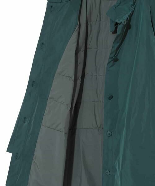 HIROKO BIS GRANDE / ヒロコビス グランデ ダウンジャケット・ベスト | 【大きいサイズ】メモリータフタフリルカラーコート | 詳細4