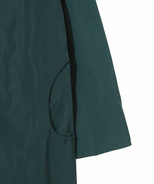 HIROKO BIS GRANDE / ヒロコビス グランデ ダウンジャケット・ベスト | 【大きいサイズ】メモリータフタフリルカラーコート | 詳細5