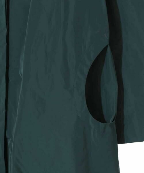 HIROKO BIS GRANDE / ヒロコビス グランデ ダウンジャケット・ベスト | 【大きいサイズ】メモリータフタフリルカラーコート | 詳細6