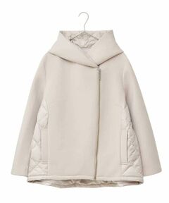 HIROKO BIS GRANDE / ヒロコビス グランデ ダウンジャケット・ベスト | 【大きいサイズ】ダンボールライトダウンジャケット