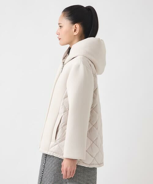 HIROKO BIS GRANDE / ヒロコビス グランデ ダウンジャケット・ベスト | 【大きいサイズ】ダンボールライトダウンジャケット | 詳細11