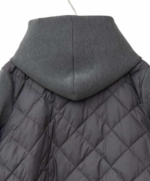 HIROKO BIS GRANDE / ヒロコビス グランデ ダウンジャケット・ベスト | 【大きいサイズ】ダンボールライトダウンジャケット | 詳細3