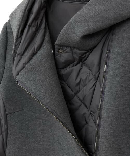 HIROKO BIS GRANDE / ヒロコビス グランデ ダウンジャケット・ベスト | 【大きいサイズ】ダンボールライトダウンジャケット | 詳細7