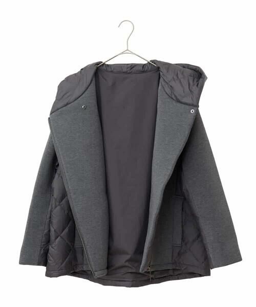 HIROKO BIS GRANDE / ヒロコビス グランデ ダウンジャケット・ベスト | 【大きいサイズ】ダンボールライトダウンジャケット | 詳細9