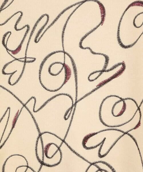 HIROKO BIS GRANDE / ヒロコビス グランデ ニット・セーター | 【大きいサイズ】ニュアンス刺繍アクセントニットプルオーバー | 詳細6