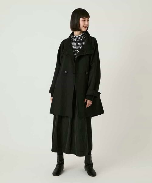 HIROKO BIS GRANDE / ヒロコビス グランデ ニット・セーター | 【大きいサイズ】チェックアクセントタートルネックニット | 詳細20