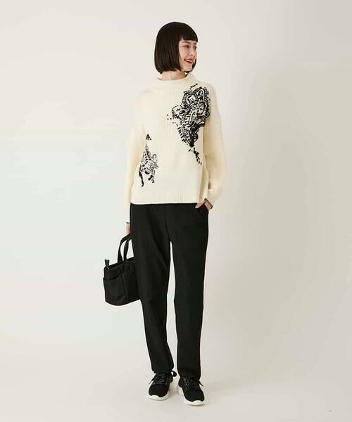 HIROKO BIS GRANDE / ヒロコビス グランデ ニット・セーター | 【大きいサイズ】ペイズリー刺繍ニットプルオーバー | 詳細16