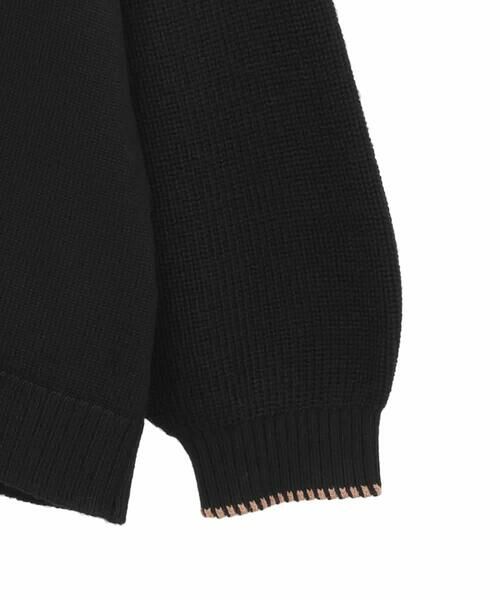 HIROKO BIS GRANDE / ヒロコビス グランデ ニット・セーター | 【大きいサイズ】ペイズリー刺繍ニットプルオーバー | 詳細3