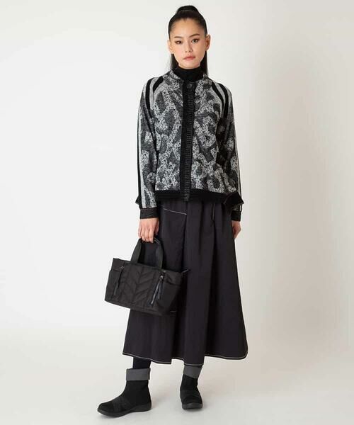 HIROKO BIS GRANDE / ヒロコビス グランデ カーディガン・ボレロ | 【大きいサイズ】ロゴジャカードニットカーディガン | 詳細15