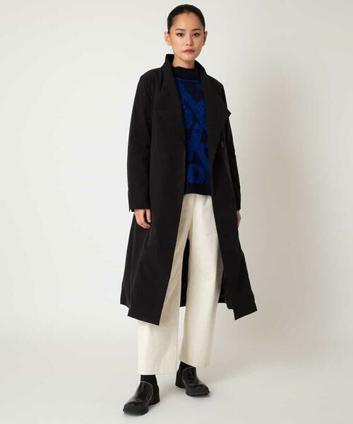 HIROKO BIS GRANDE / ヒロコビス グランデ ニット・セーター | 【大きいサイズ】ロゴジャカードニットプルオーバー | 詳細15