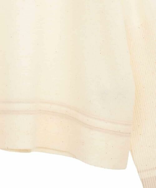 HIROKO BIS GRANDE / ヒロコビス グランデ ニット・セーター | 【大きいサイズ】ボーダーネックスパンコールニットプルオーバー | 詳細5