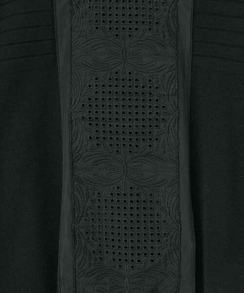 HIROKO BIS GRANDE / ヒロコビス グランデ ニット・セーター | 【大きいサイズ】レースドッキングニットプルオーバー | 詳細12