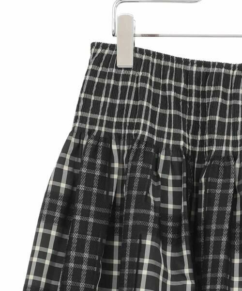 HIROKO BIS GRANDE / ヒロコビス グランデ ロング・マキシ丈スカート | 【大きいサイズ】チェックジャカードシャーリングスカート | 詳細2