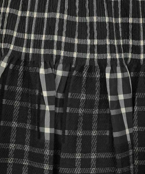 HIROKO BIS GRANDE / ヒロコビス グランデ ロング・マキシ丈スカート | 【大きいサイズ】チェックジャカードシャーリングスカート | 詳細5