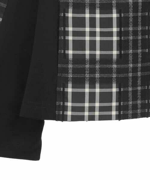 HIROKO BIS GRANDE / ヒロコビス グランデ セットアップ | 【大きいサイズ】チェックジャカードジップアップジャケット | 詳細4
