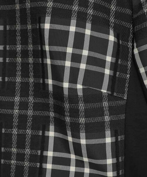 HIROKO BIS GRANDE / ヒロコビス グランデ セットアップ | 【大きいサイズ】チェックジャカードジップアップジャケット | 詳細6