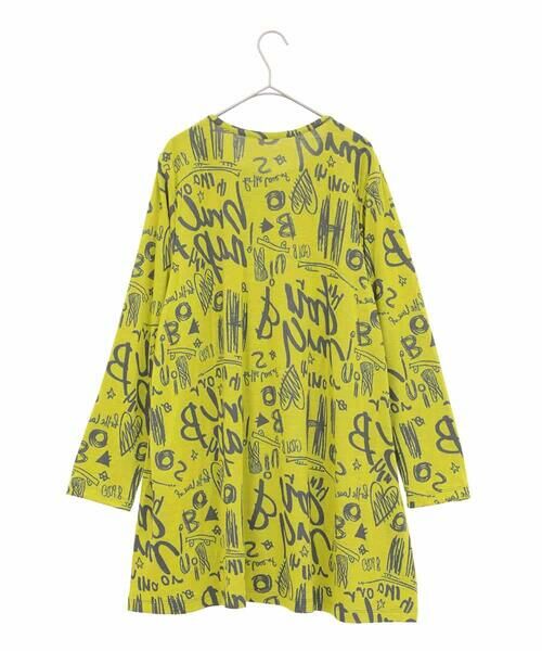 HIROKO BIS GRANDE / ヒロコビス グランデ チュニック | 【大きいサイズ】アートロゴ総柄チュニックカットソー /洗える | 詳細10