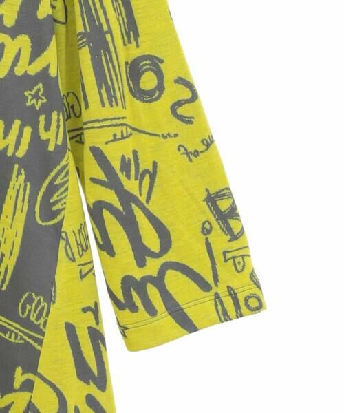 HIROKO BIS GRANDE / ヒロコビス グランデ チュニック | 【大きいサイズ】アートロゴ総柄チュニックカットソー /洗える | 詳細12