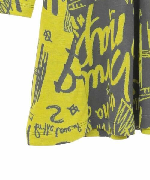 HIROKO BIS GRANDE / ヒロコビス グランデ チュニック | 【大きいサイズ】アートロゴ総柄チュニックカットソー /洗える | 詳細13