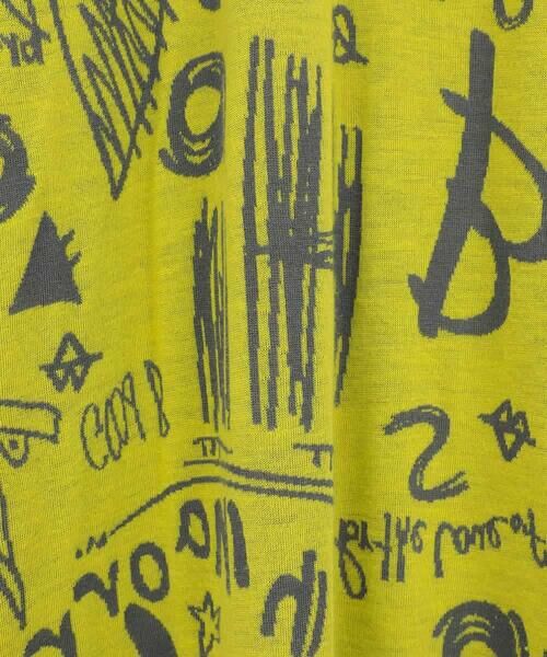 HIROKO BIS GRANDE / ヒロコビス グランデ チュニック | 【大きいサイズ】アートロゴ総柄チュニックカットソー /洗える | 詳細14